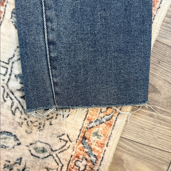 Evereve Classic Blue Jeans The Ever strait size 25 - Picture 3 of 9